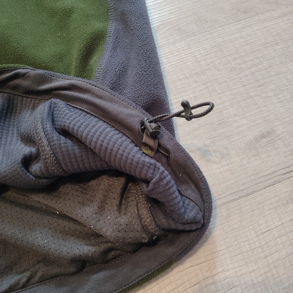 The North Face Windwall Jacket Mens XXL 2XL Full Zip Wind  Resistant Fleece Gree - Picture 4 of 9